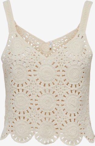 Tops en tricot 'Yvonne' ONLY en beige : devant