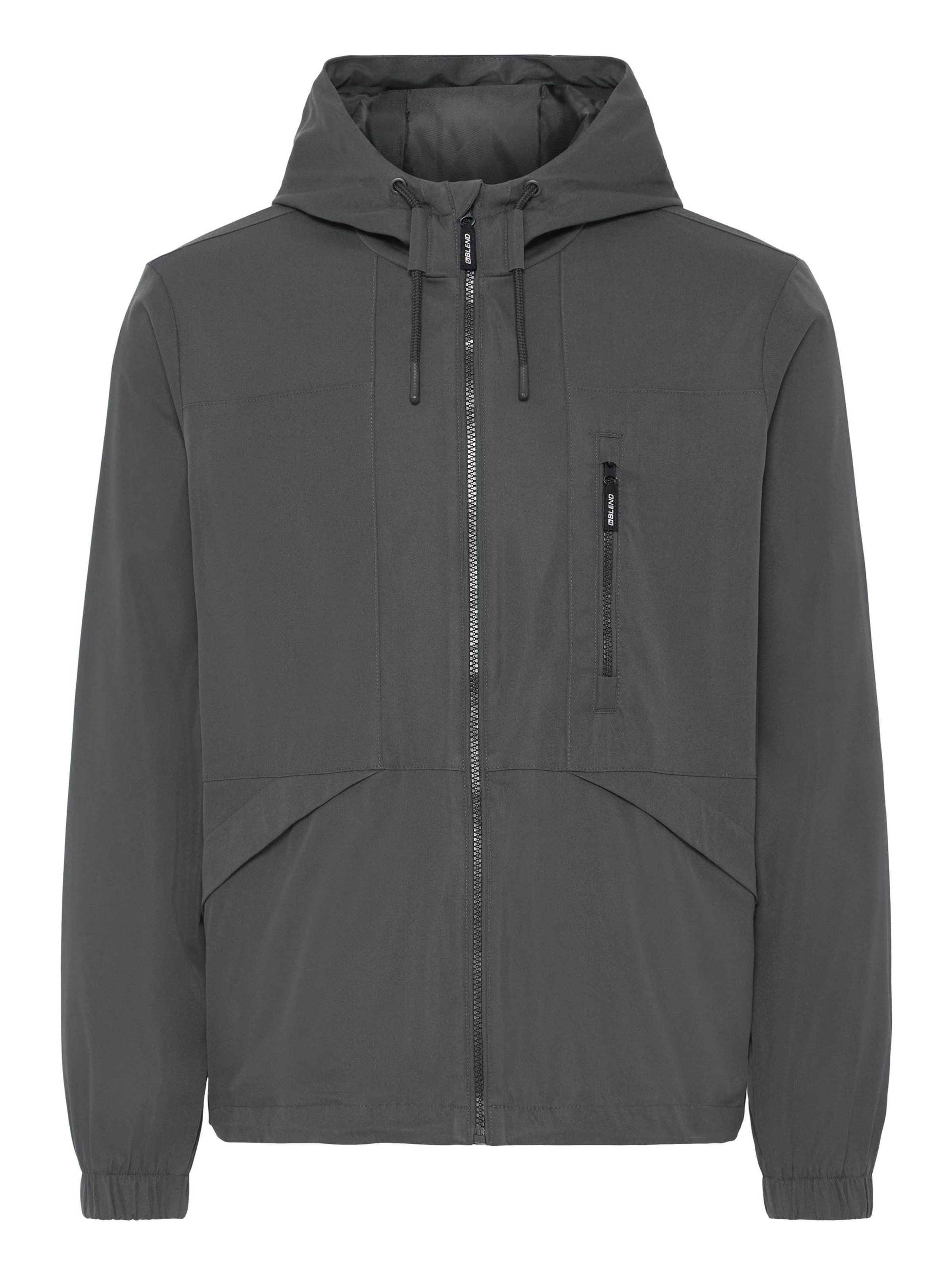 Giacca di mezza stagione ' BHEfik ' di BLEND in grigio: frontale