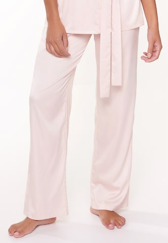 Pantalon de pyjama LingaDore en rose : devant
