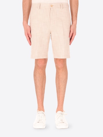 Distretto12 Regular Chino 'Fiesole' in Beige: voorkant