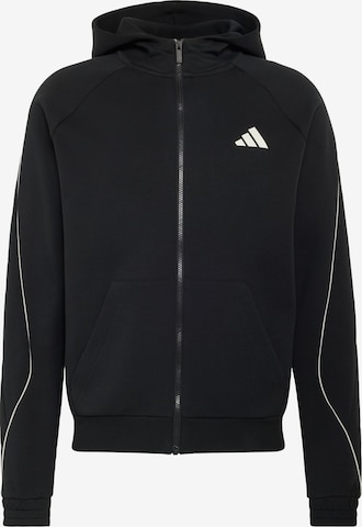 melns ADIDAS SPORTSWEAR Sportiska tipa jaka 'Stadium': no priekšpuses