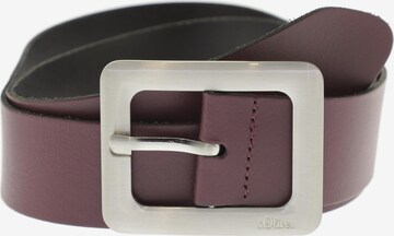 s.Oliver Belt in One size in Red: front