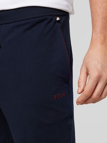 BOSS Black Tapered Trousers 'Mix&Match Pants' in Blue