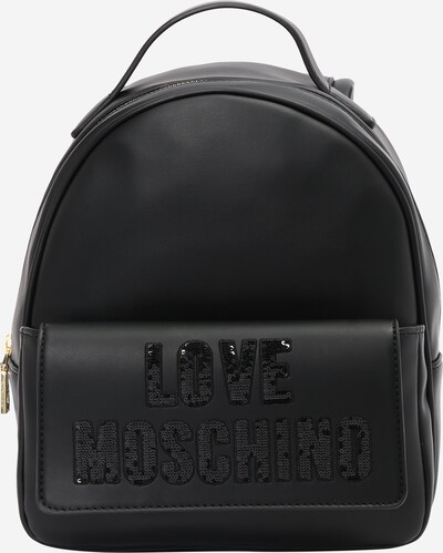 Love Moschino Rucksack in schwarz, Produktansicht
