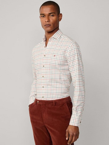 Regular fit Camicia di Hackett London in bianco