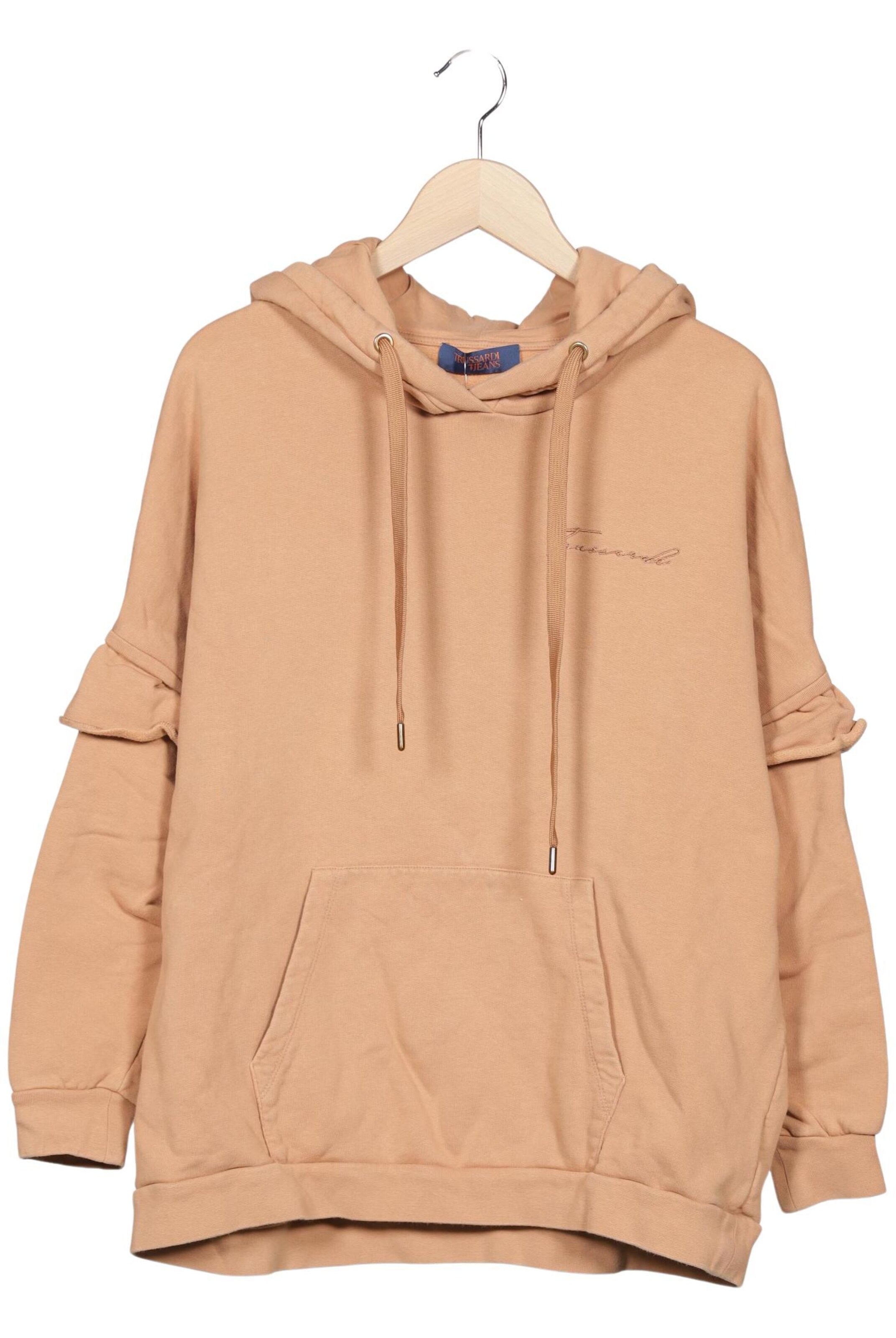 Trussardi Kapuzenpullover XXS in Beige: Vorderseite