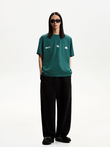 Bershka T-Shirt in Grün