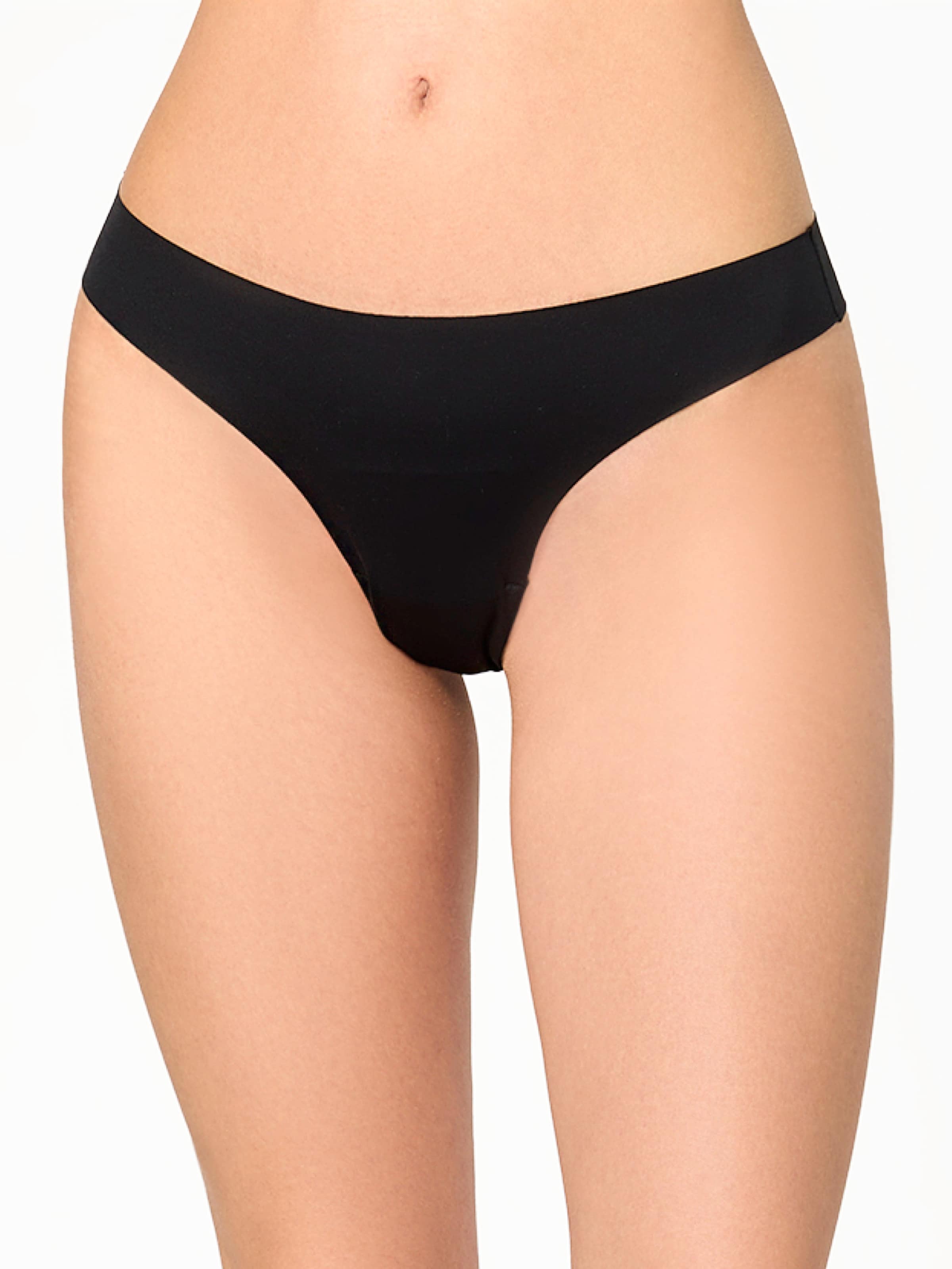 String ' Invisible Seamless ' Nur Die en noir : devant