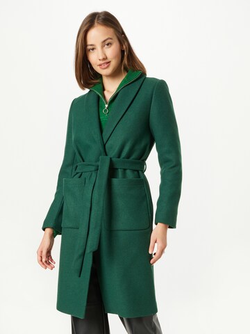 PIECES Between-Seasons Coat 'ALICA' in Green: front