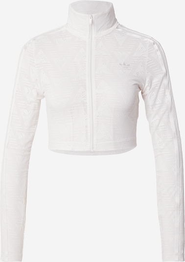 Džemperis 'FIREBIRD LACETT' iš ADIDAS ORIGINALS, spalva – balta, Prekių apžvalga