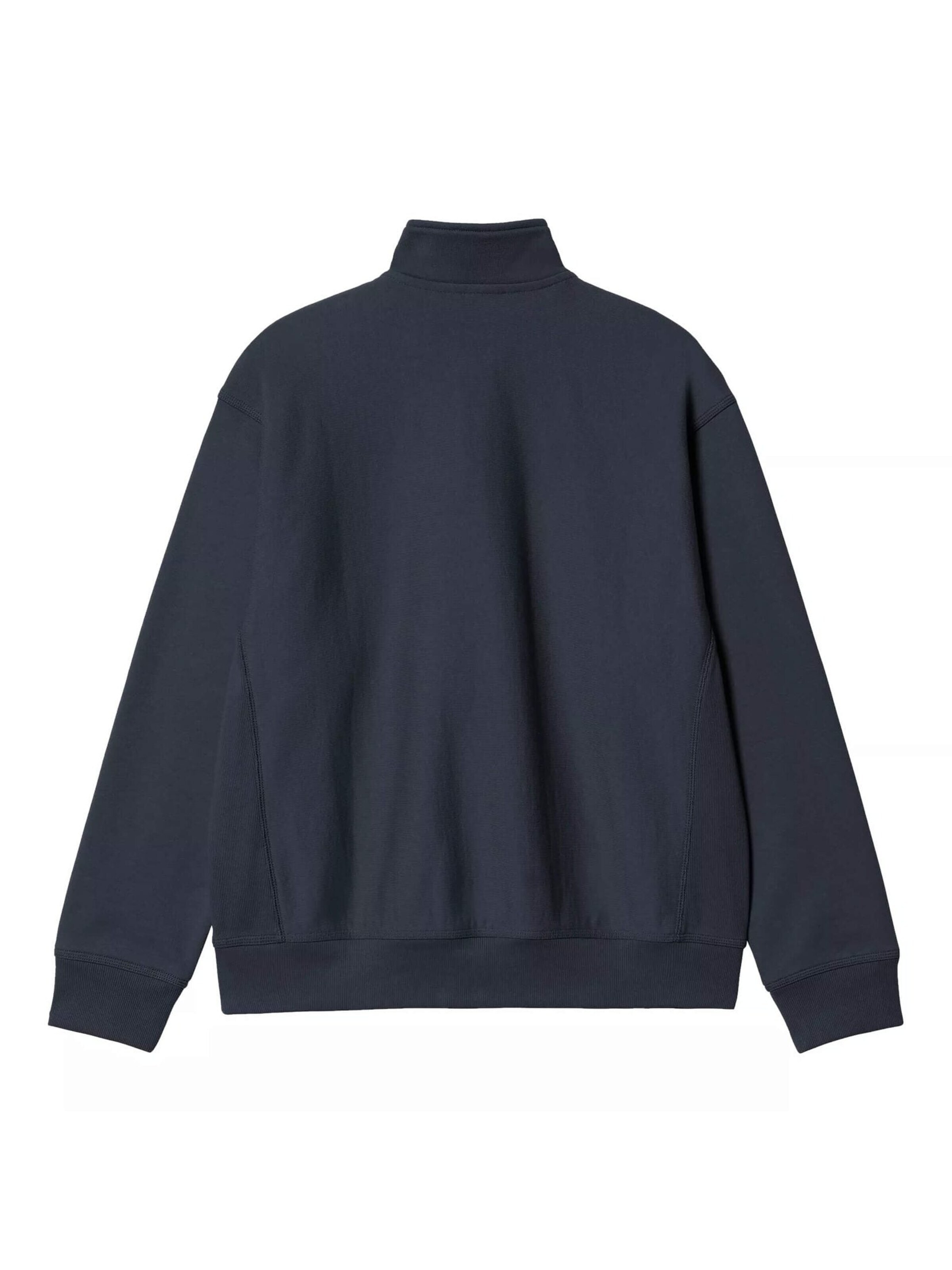Carhartt WIP Pullover 'Half Zip American Script'‌ in Blau