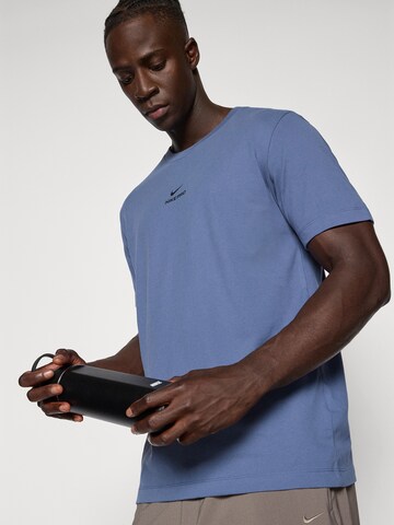 NIKE Funktionsskjorte 'PRO' i blå