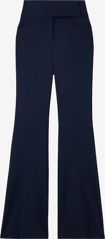 Pantalon à plis adl en bleu : devant