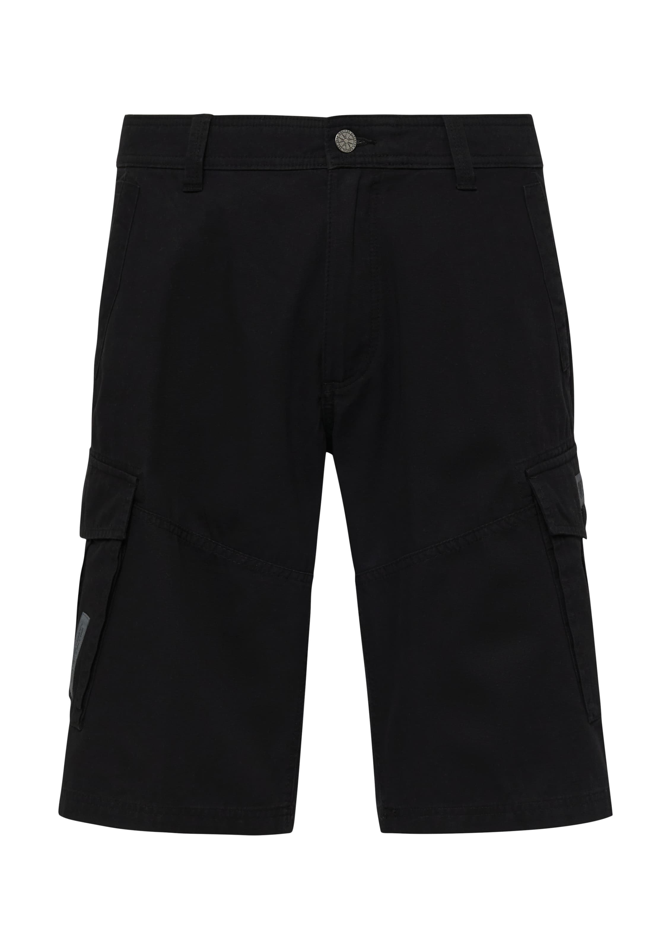 s.Oliver Regular Broek ' FILE ' in Zwart: voorkant