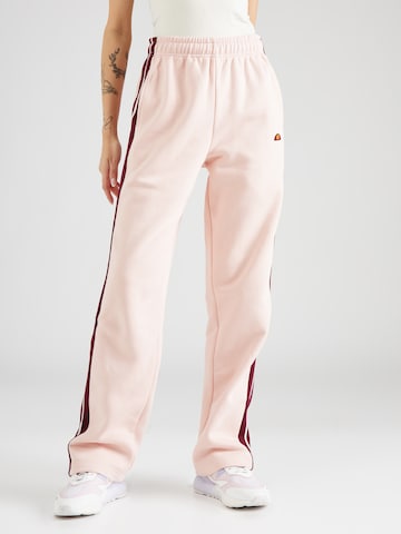 ELLESSE Loose fit Pants 'Radice' in Pink: front