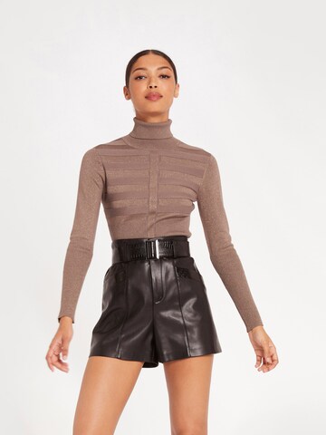Morgan Sweater '202-MENTOSA' in Grey: front