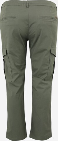 Jack & Jones Plus Regular Cargo Pants 'STACE SUMMER' in Green