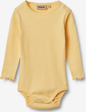 WHEAT Romper/bodysuit 'Regitze' in Gold: front