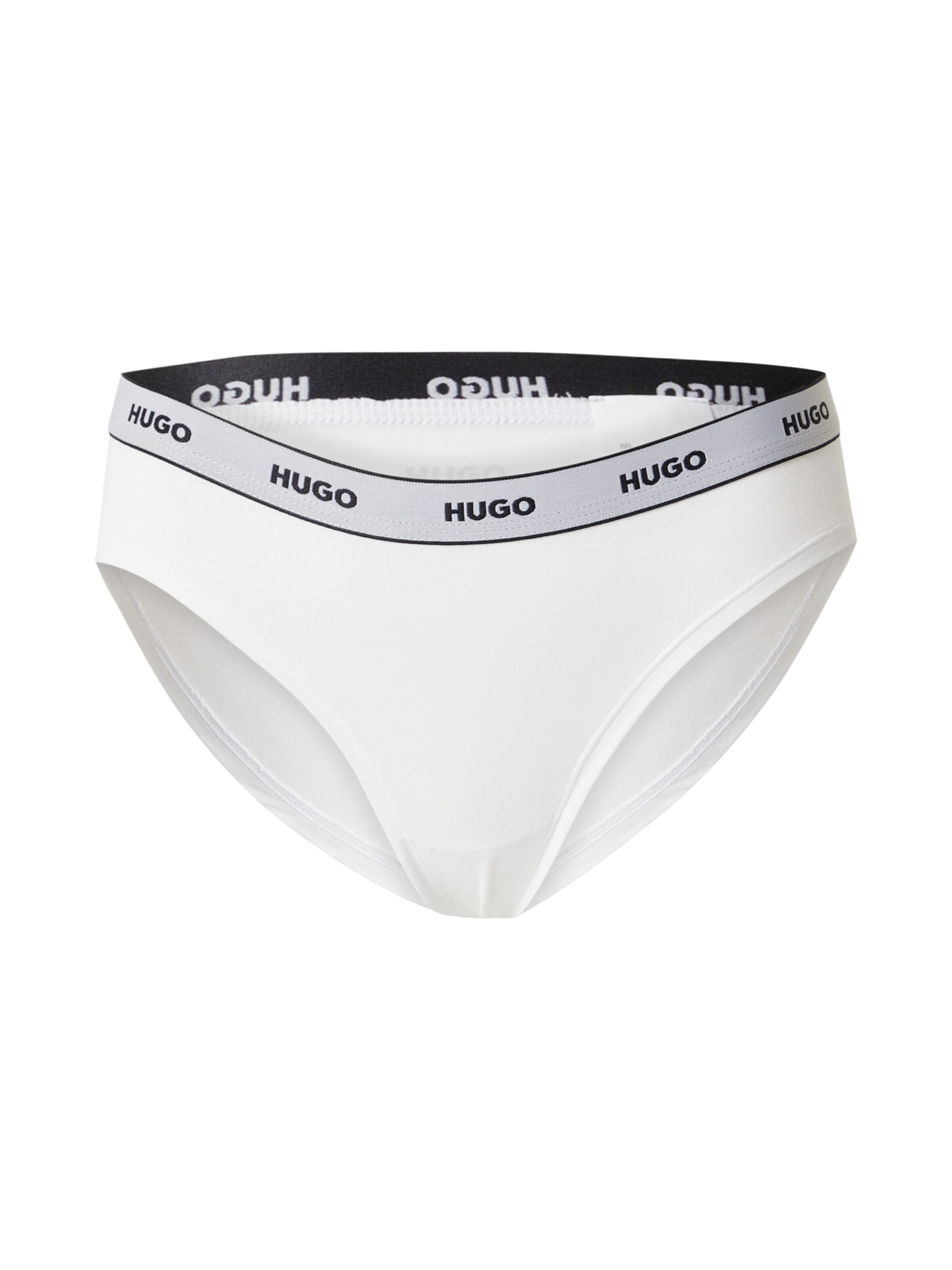 Slip HUGO en blanc : devant