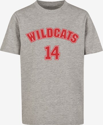 F4NT4STIC T-Shirt 'Disney High School Musical The Musical Wildcats 14' in Grau: predná strana