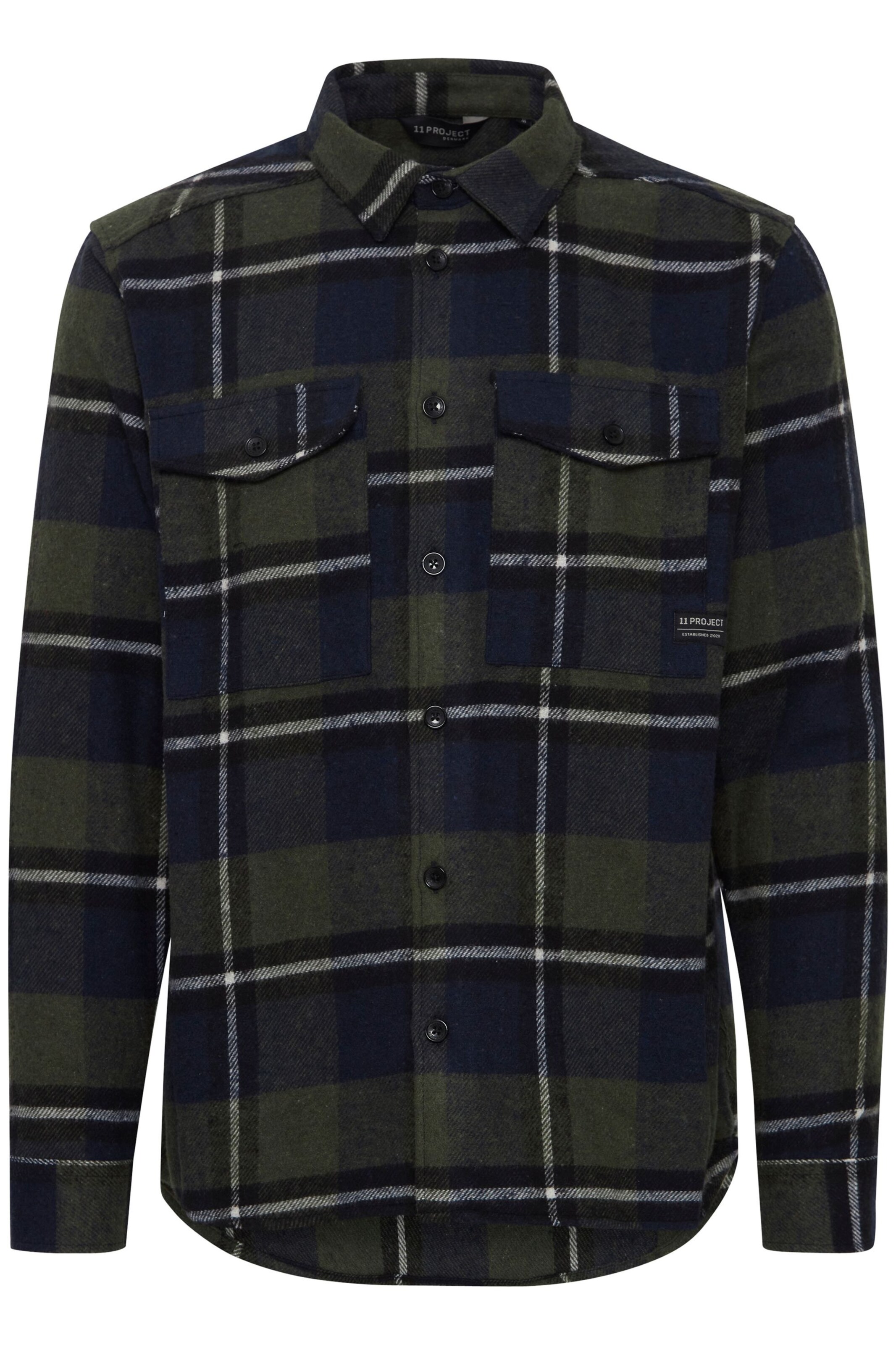 11 Project Übergangsjacke in Grün: Vorderseite