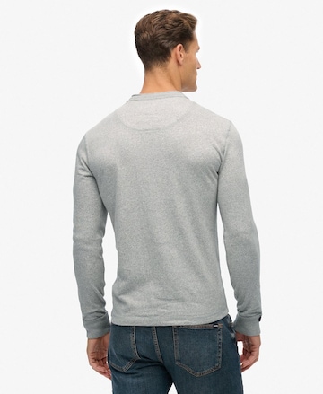 Superdry Shirt 'Vintage Athletic Grandad' in Grijs