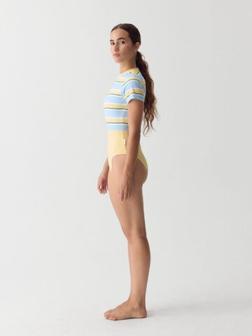 SEABASS High neck Badpak 'Women Swimsuit Rae' in Blauw