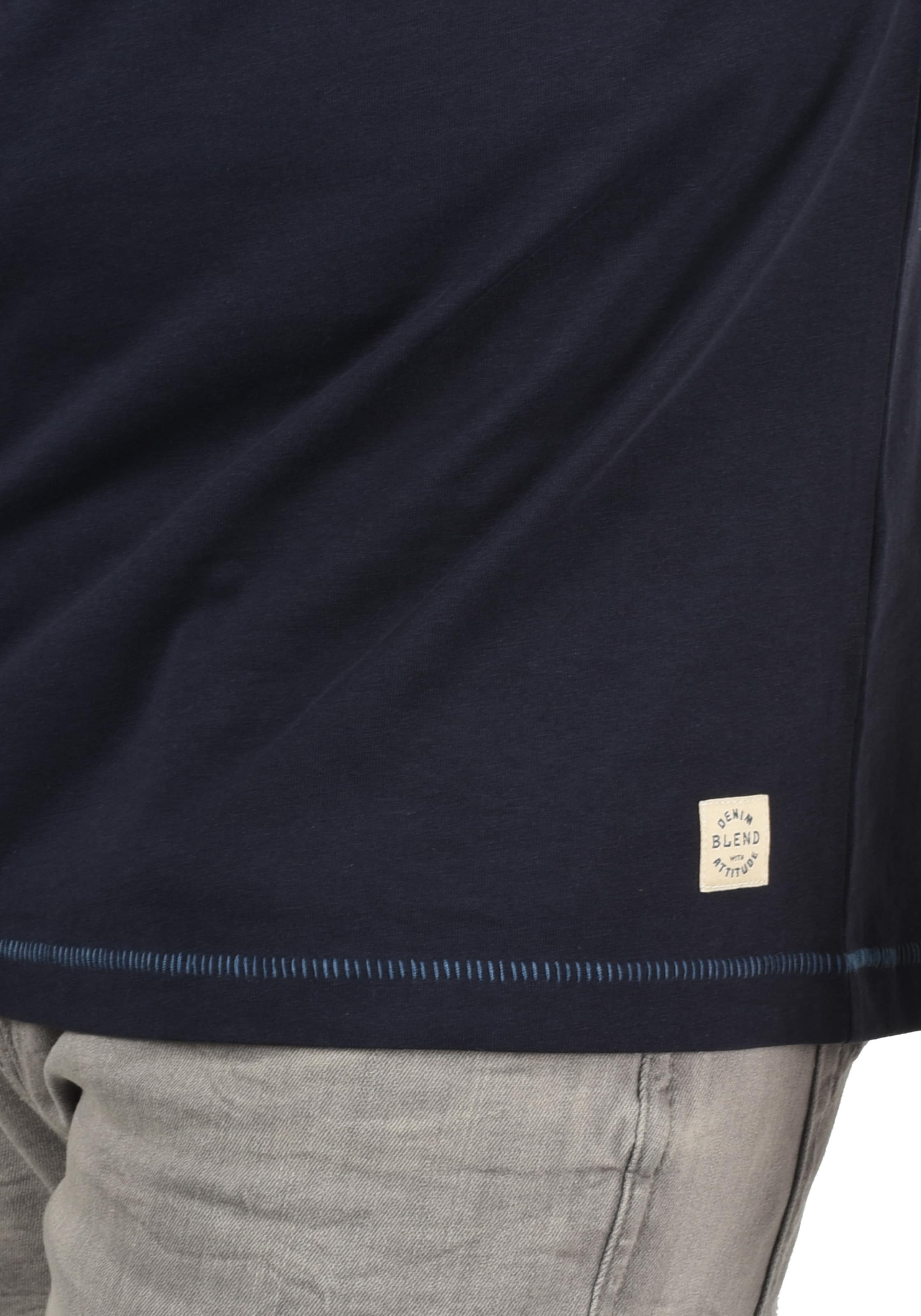 T-Shirt 'Florenz' BLEND en bleu