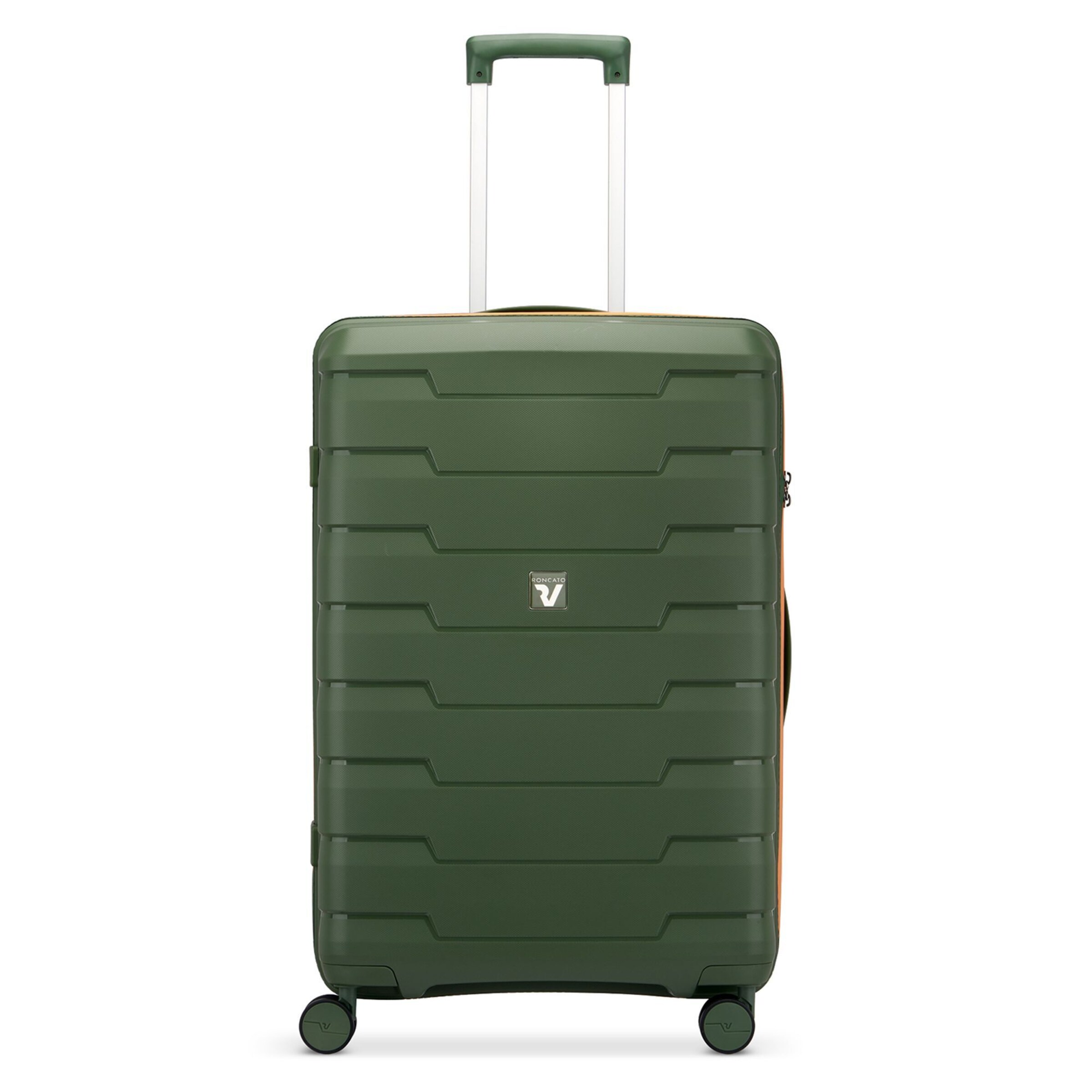 Roncato Trolley 'Skyline 2.0 Neon' in Grün: Vorderseite