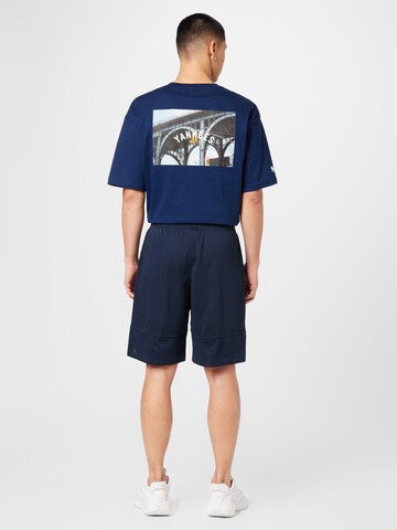 Champion Authentic Athletic Apparel Loosefit Hose 'Legacy' in Blau