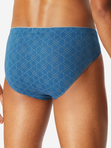 Slip 'Long Life Soft' SCHIESSER en bleu