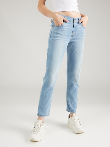 Effilé Jean 'Mid Rise Boyfriend Performance Cool' LEVI'S ® en bleu : devant