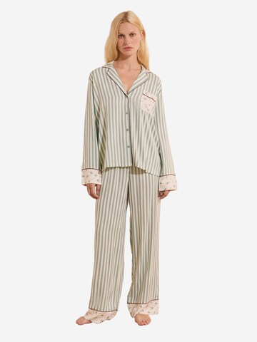 Pantalon de pyjama 'Ceona' ETAM en vert