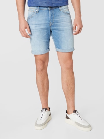 JACK & JONES Szabványos Farmer 'Rick Fox' - kék: elől