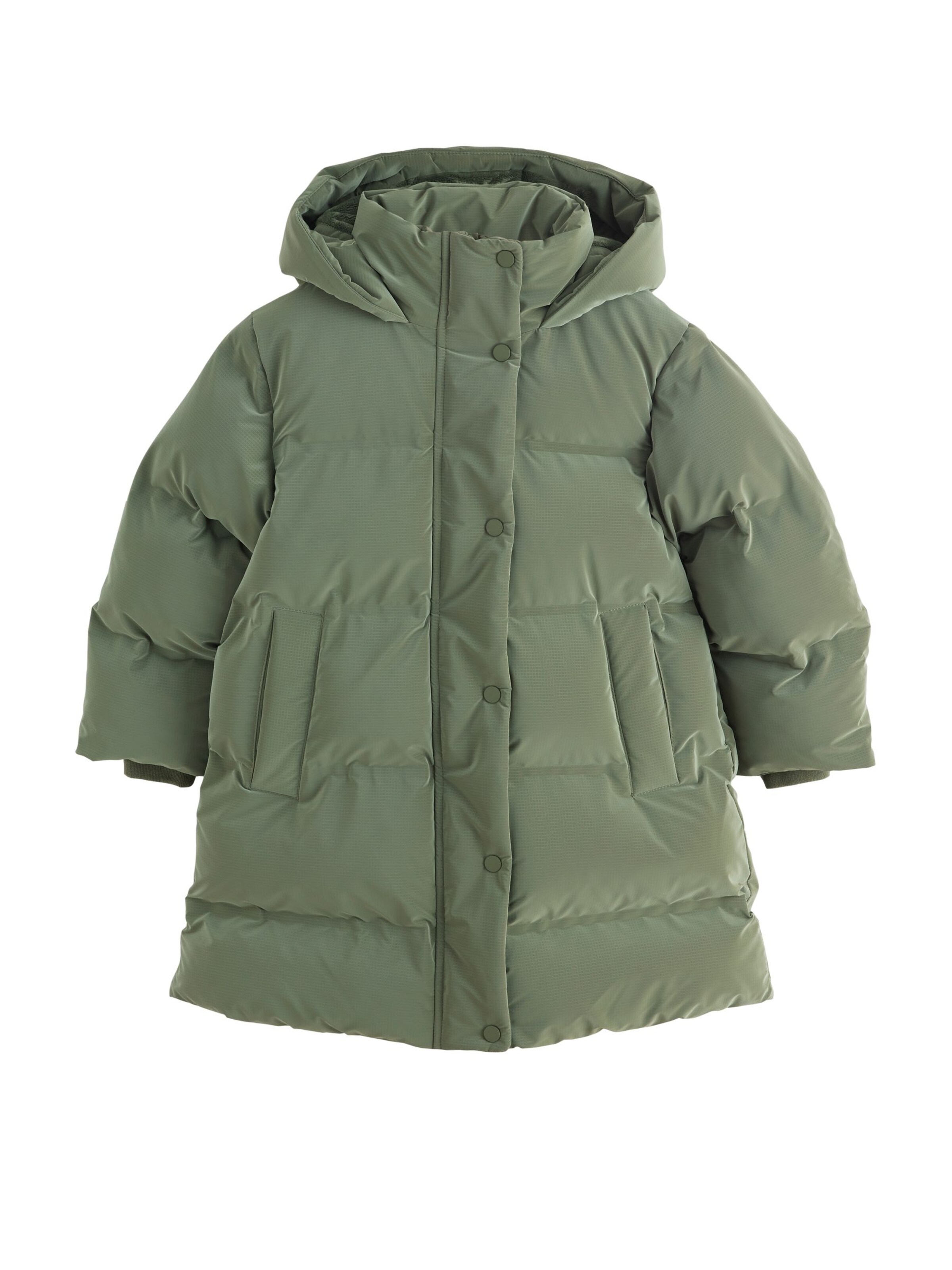 Next Coat in Green: front