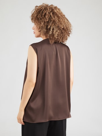 Chemisier 'VETUSTA' Persona by Marina Rinaldi en marron