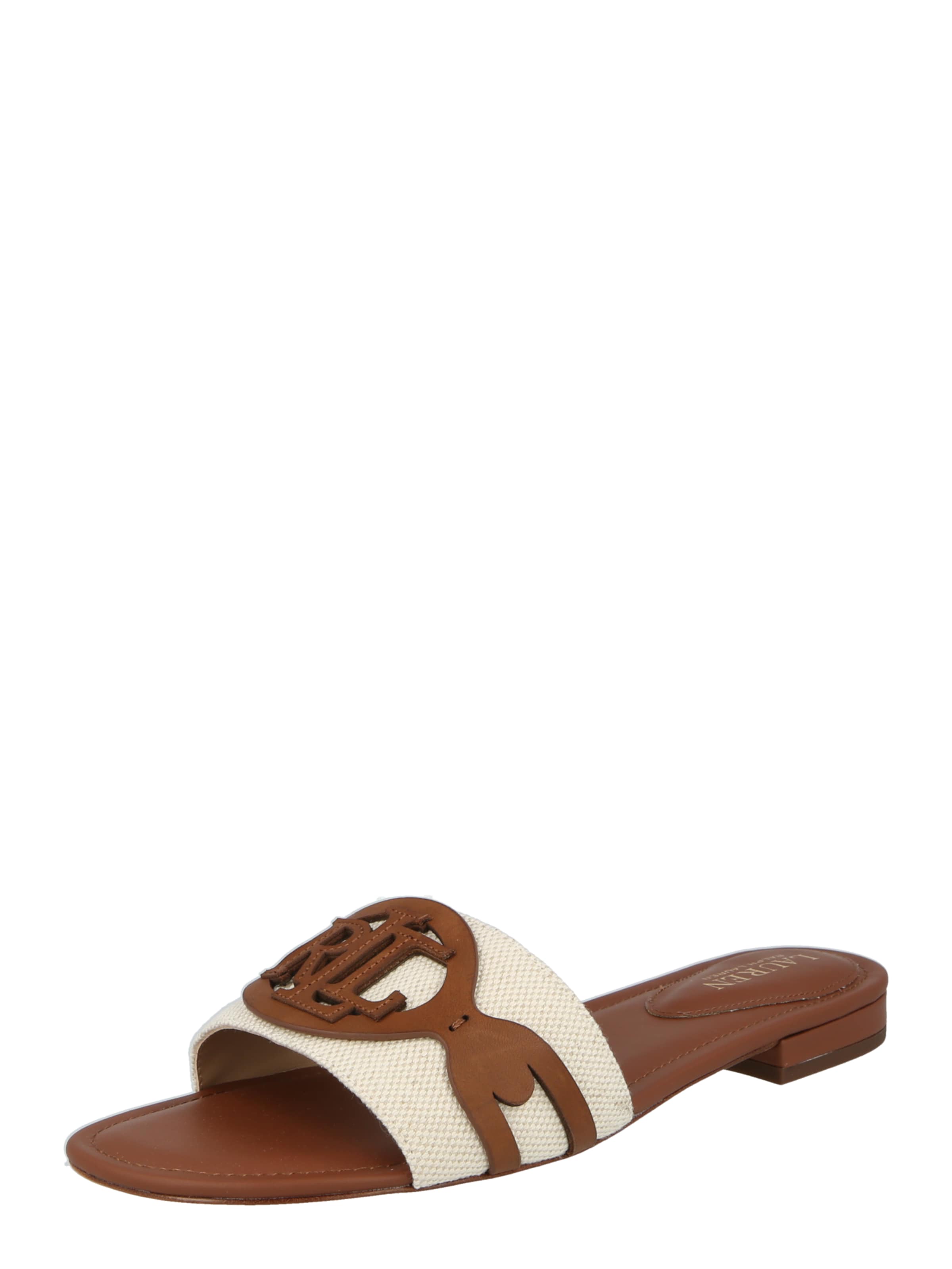 Lauren Ralph Lauren Nizki natikači 'Alegra' | rjava barva: sprednja stran