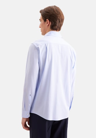 Coupe regular Chemise business SEIDENSTICKER en bleu