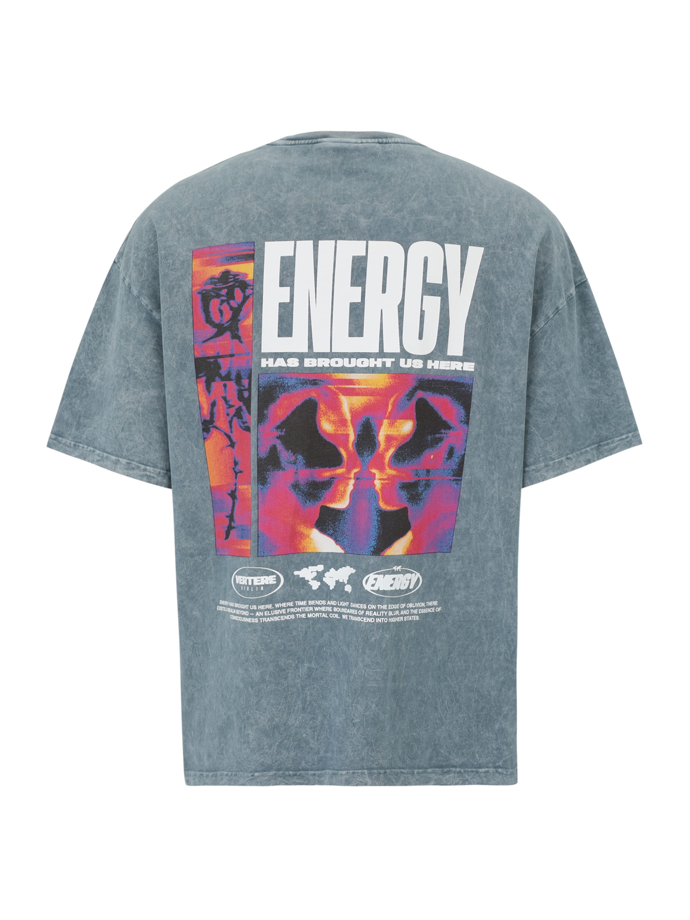 Vertere Berlin Shirt 'ENERGY' in Grey