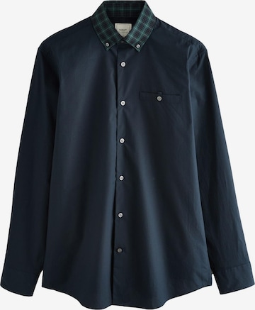 NextRegular Fit Košulja - plava boja: prednji dio