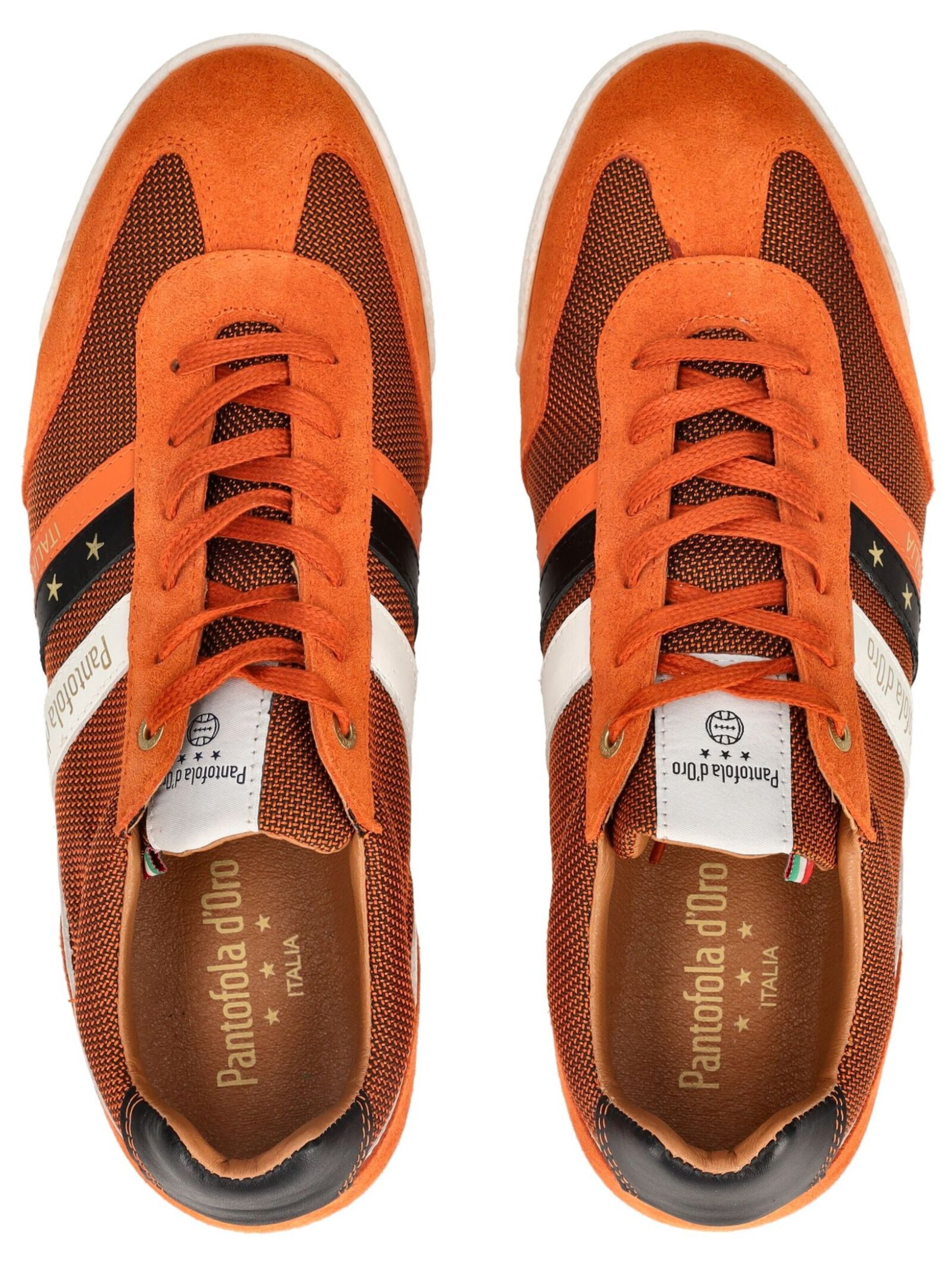 PANTOFOLA D'ORO Platform trainers in Orange