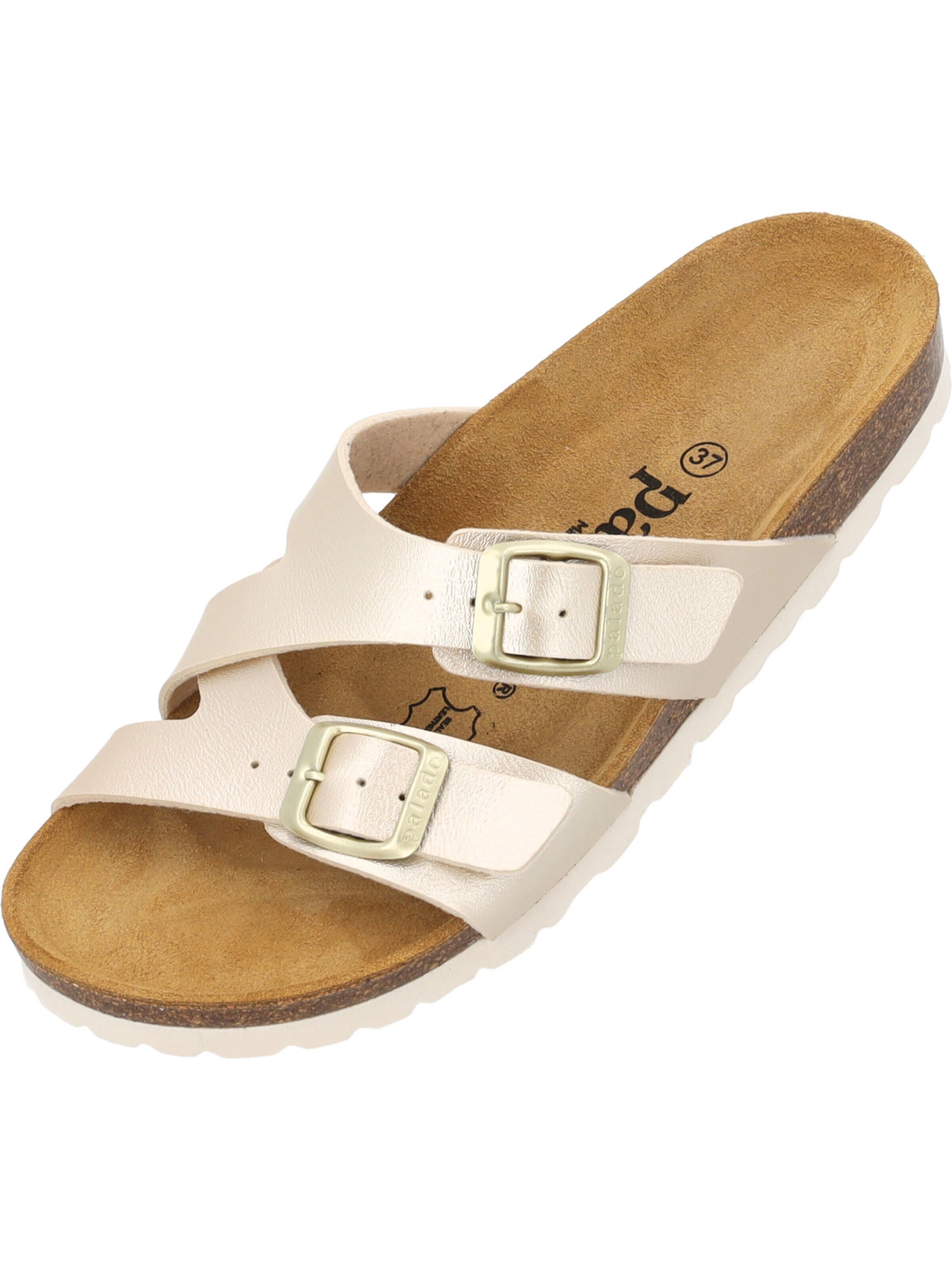 Palado Pantolette 'Palado Arrila'‌‌‌‌‌‌‌ in Gold: Vorderseite