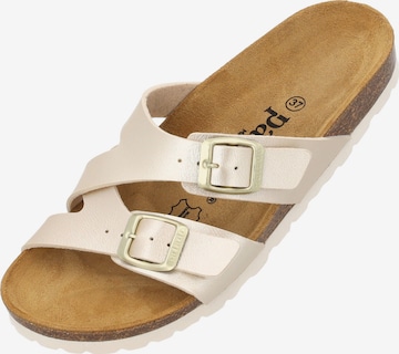 Palado Pantolette 'Palado Arrila' in Gold: Vorderseite