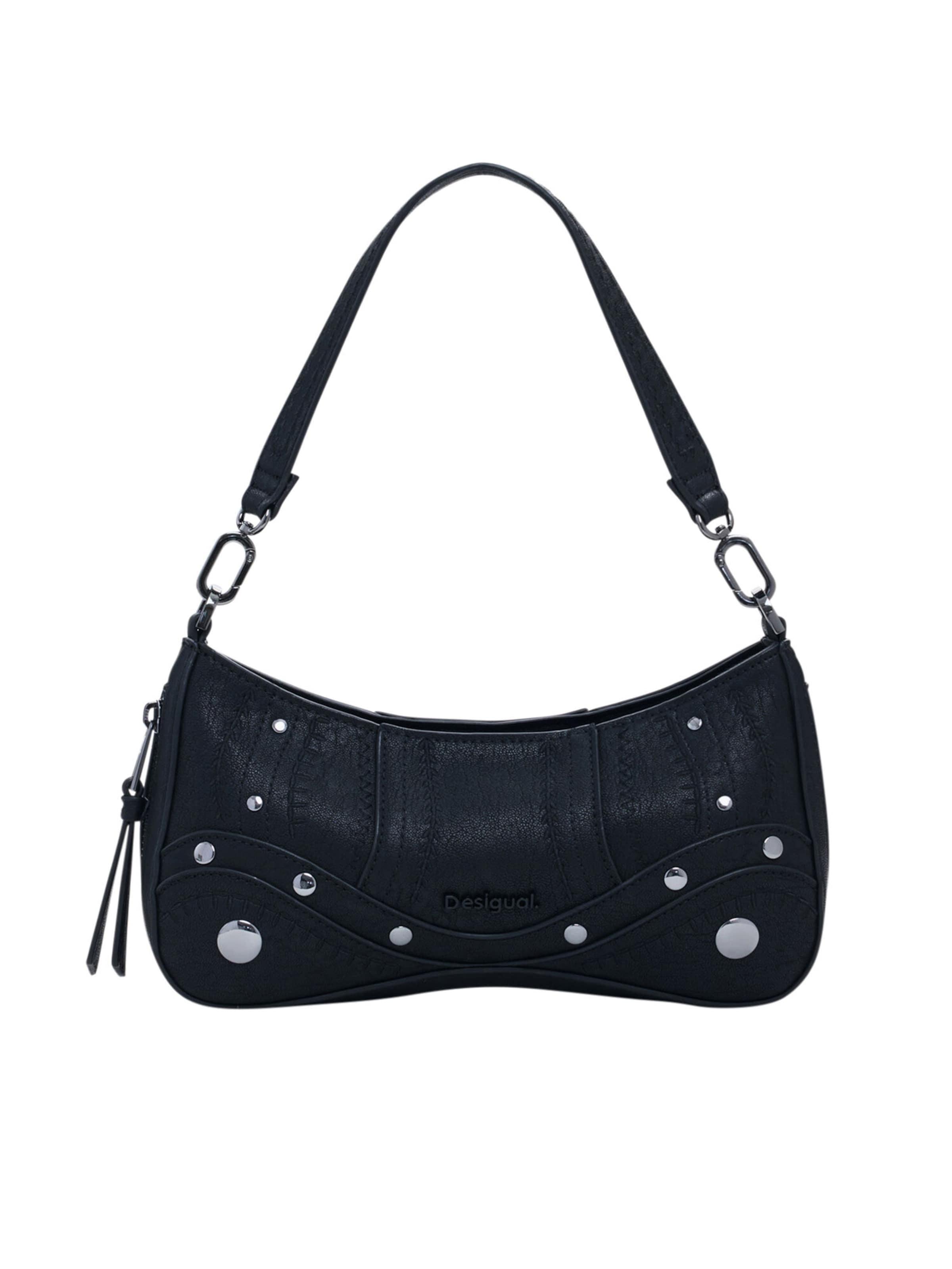 Desigual Olkalaukku värissä musta: etupuoli