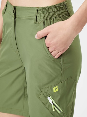KILLTEC Regular Outdoor Pants 'Trin' in Green