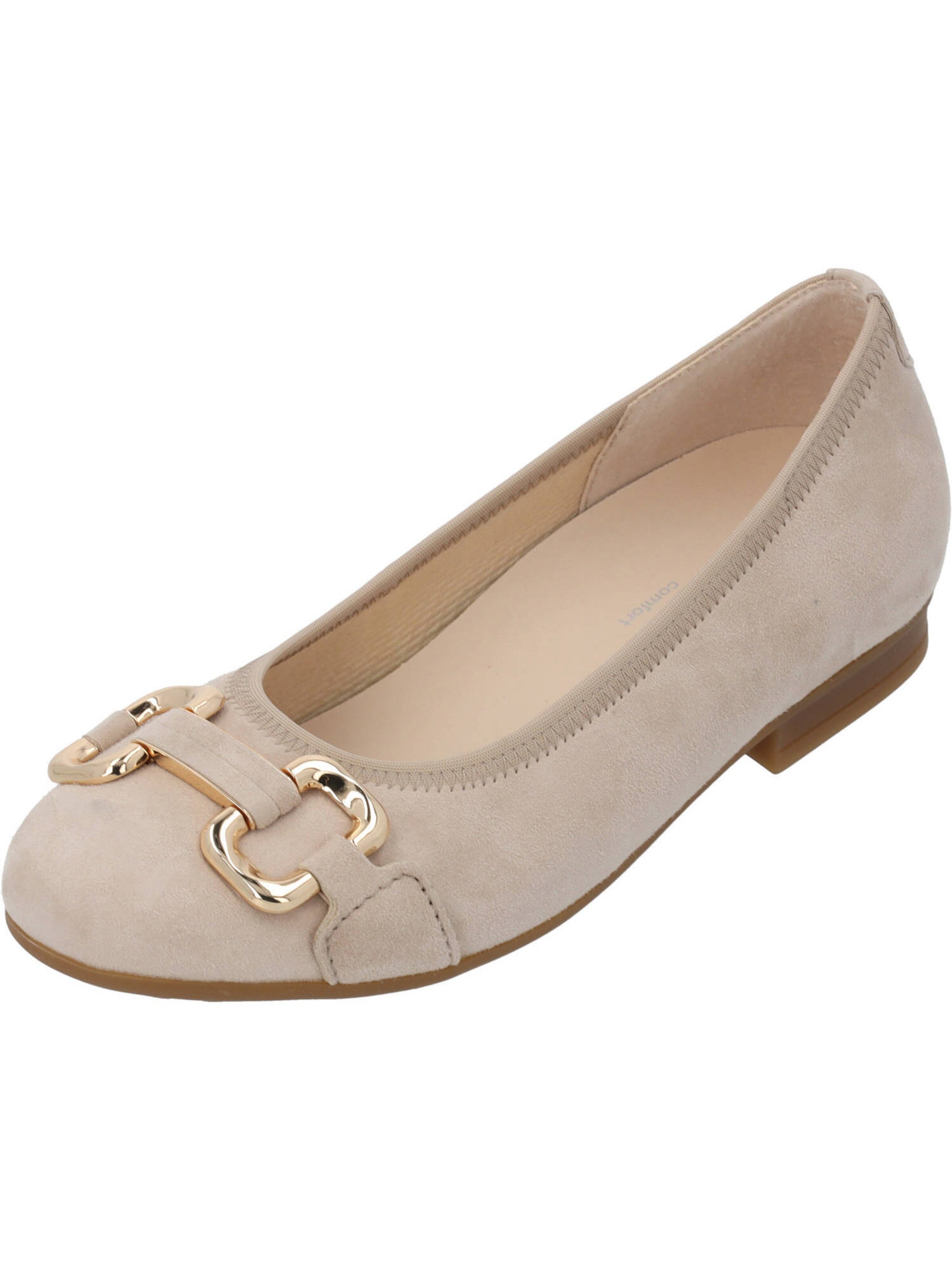 GABOR Ballerina 'Comfort 42.462' in Beige: Vorderseite