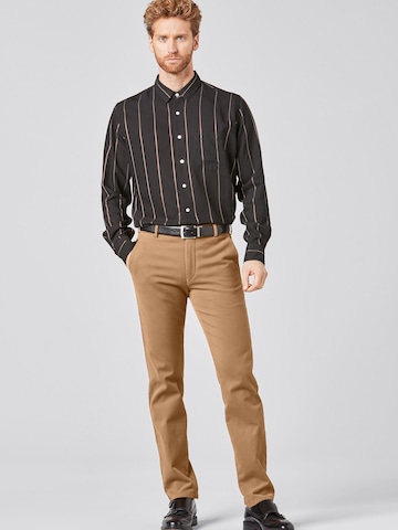 Regular Pantalon chino 'Bonn 2-8616' MEYER en marron