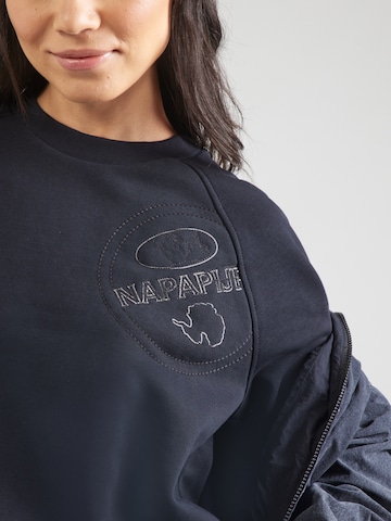 NAPAPIJRI Collegepaita 'BELINE' värissä musta