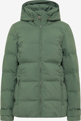 MYMO Zimná bunda - Zelená: predná strana