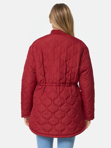 Threadbare Between-season jacket 'Juliet' in Red